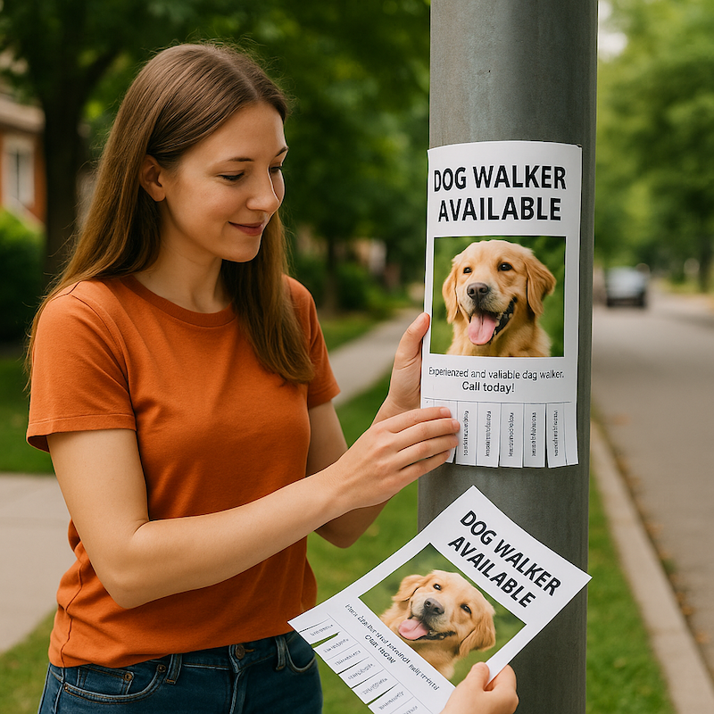 Advertise Dog Walking